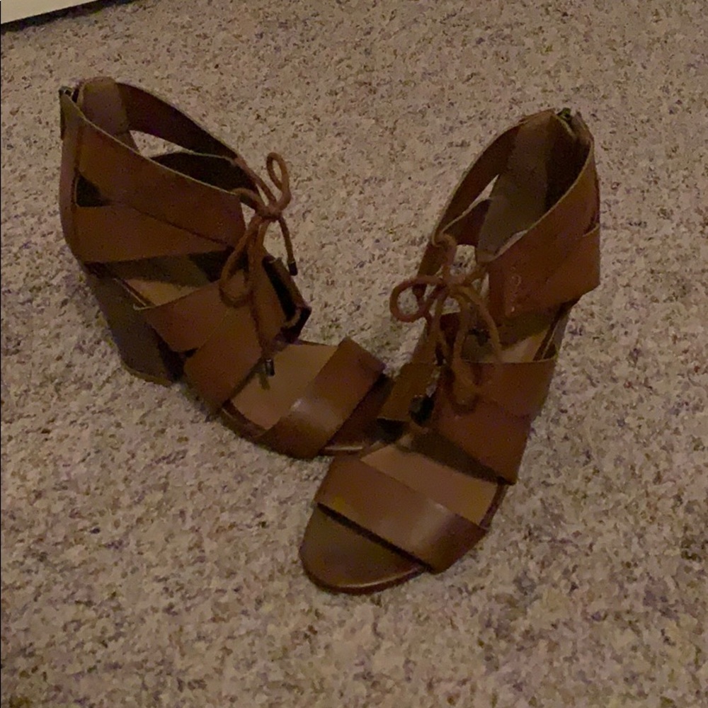 Women’s Indigo Thick Heel, Size 6